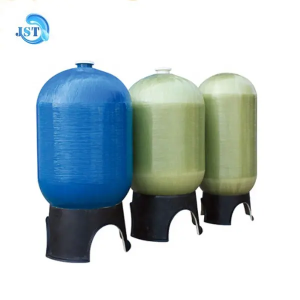 1265 FRP البلاستيك الألياف ضغط الراتنج المنقي خزان لمعدات معالجة فلتر مياه العادم