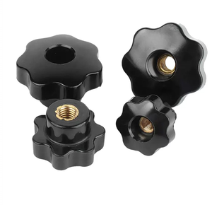 بلاستيك سداسي الشكل على شكل نجمة مع خيط نحاسي لخزانة الملابس درج خزانة المطبخ - Product Image 2