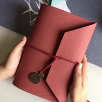 Cuaderno A5 Creativo de Tapa Dura Personalizable con Correa Triple, Recargable, con Cubierta de Lino y Cuero PU, de Alta Calidad, Minimalista, Desmontable, para Regalo