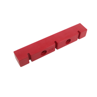 Pince d'isolation rectangulaire pour barre omnibus rouge DMC Keluoyi DL, support fixe pour barre en cuivre avec filetage M4, pour armoire de commutation basse tension, OEM ODM
