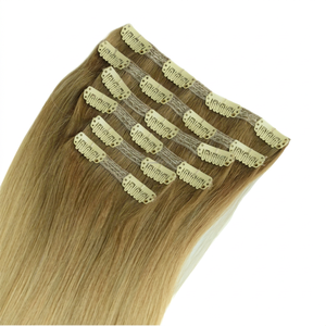 Dailacy 12A Double Drawn Natural Vietnamese Remy Hair Extensions 8pcs Lace Clip-In Hair Accessories Dyed <b>Body</b> <b>Wave</b> Style - Product Image 1