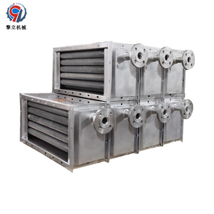 Intercambiador de Calor Industrial de Tubos Aletados, Enfriador de Aire de Aluminio Compatible con Aceite, Ahorro de Energía - Product Image 2