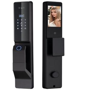 Serrure de porte intelligente biométrique automatique EIYSIE Tuya avec carte RFID IC, application Wifi, combinaison, reconnaissance faciale 3D, empreintes digitales - Product Image 1