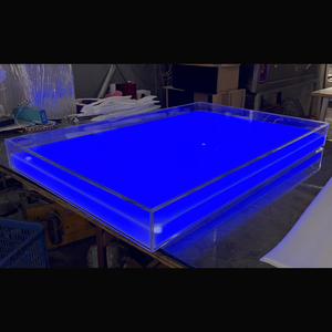 Cao cấp rõ ràng Acrylic dẫn cơ sở hiển thị trường hợp tùy chỉnh Acrylic dẫn hiển thị đứng - Product Image 6