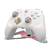 Manette de jeu sans fil Gamesir Cyclone 2, manette de jeu tri-mode, RGB, gyroscope 6 axes avec station de charge pour PC, Android, Switch