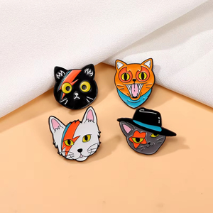 Metal Crafts Accessory Design Your Own Enamel <strong>Pins</strong> Custom Hard Enamel <strong>Pin</strong> Funny Cartoon <strong>Animals</strong> Duck Lapel Badges - Product Image 5