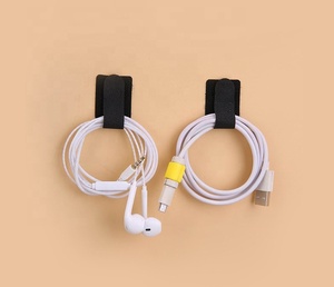 Pince de ligne de fixation de fil auto-adhésive Organisateur de bureau <span class=keywords><strong>pour</strong></span> des clips de câble de stockage de tissu pratiques - Product Image 5