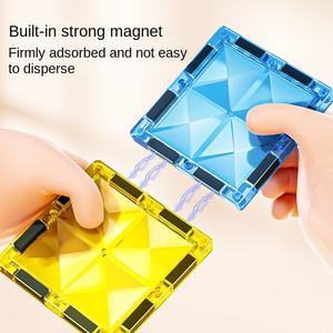 ที่ให้ความเย็นของเล่นเด็กชิ้นพลาสติกแม่เหล็กที่แข็งแรงตัวต่อ<span class=keywords><strong>ปราสาท</strong></span>ตัวต่อชุดสีธรรมชาติ - Product Image 4