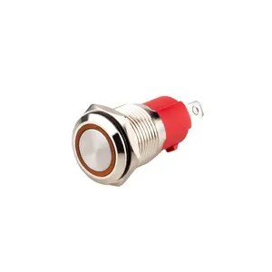 LVBO Good Quality Illuminated Push Button Switches Metal Push Button Switch 20 amp Switch