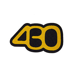 Özelleştirilmiş 3D Dokuma Şönil Yamalar Çevre Dostu Çiçek Taşlı Nakış Dikilebilir Kanvas Giyim Şapkalar Fabrika Fiyatı - Product Image 2