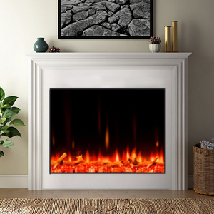 Venta de Fábrica Chimeneas Eléctricas de Alta Calidad para el Hogar de 120-240V con Simulación de Llama 3D - Product Image 3