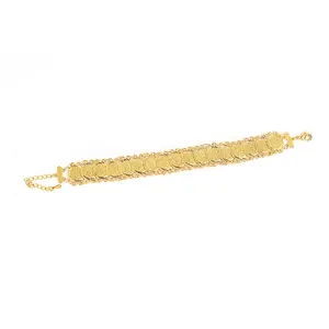 Oro di Colore Segno Soldi Moneta Bracciali Braccialetto Creatore di Soldi Islam Musulmano Monete Antiche Gioielli