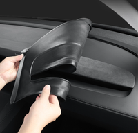 Vollständige Silikon-Armaturenbrett-Schutzmatte für Tesla Model Y Juniper 2025+ Kratzfeste Autoinnenraum-Matte
