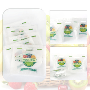 Sacchetti perforati per frutta e verdura richiudibili all'ingrosso della fabbrica Stand up sacchetto di frutta fresca con fori di sfiato imballaggio in plastica <span class=keywords><strong>Zi</strong></span> - Product Image 6