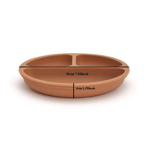 Assiette à dîner ronde pour enfants en silicone, personnalisée en usine, promotionnelle, nouveau design, écologique, robuste et très populaire - Product Image 4