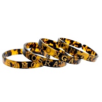 Nouveautés : Bracelet jonc tribal personnalisé en résine époxy pour les habitants des îles hawaïennes, polynésiennes et samoanes