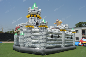 Multiplae Combo Mini Lâu Đài Thương Mại Lâu Đài Bouncy Trượt Playzone Bóng Hồ Bơi Combo Cho Trẻ Em - Product Image 5