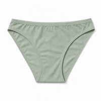 Culottes Bikini en Coton Biologique GOTS pour Femmes – Taille Basse, Coupe Haute, Douces, Respirantes – Vente en Gros, Personnalisation du Logo, Écologiques