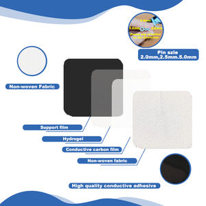 Pemijat frekuensi lembaran Gel pengganti Tens nyeri untuk mesin puluhan bantalan elektroda Patch Gel elektronik lengket - Product Image 4