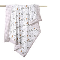 Couette Doudou 100% coton personnalisée motif animal/dessin animé doux et respirant pour bébé avec fil 400tc vente en gros