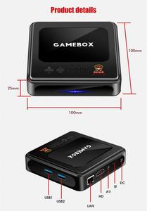คอนโซลวิดีโอเกม G10กล่อง,คอนโซลเกมคลาสสิค64/128GB 4K Output Retro TV 3D เกม ForPS1 /Psp - Product Image 2