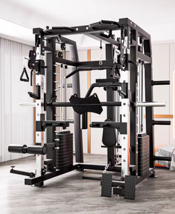 Estación de Entrenamiento Multifuncional para el Cuerpo, Equipo de Fitness Multifuncional Doméstico, Máquina Smith para Gimnasio Comercial PWS - Product Image 2
