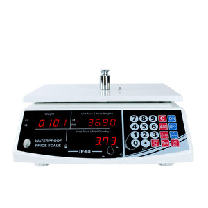 Balance électronique numérique 60 <span class=keywords><strong>kg</strong></span> de haute qualité avec affichage LED, étanche, pour fruits de mer - Nouveauté 2026, Meilleures ventes - Product Image 2