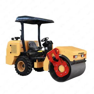 3ton động cơ diesel Con lăn Máy đầm nhựa đường đi xe trên rung đường lăn FYL-D203