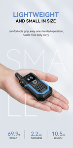 Mini talkie-walkie portable, <span class=keywords><strong>radio</strong></span> UHF longue portée, communication FRS/PMR, <span class=keywords><strong>radio</strong></span> bidirectionnelle pour le camping, pour les enfants - Product Image 5