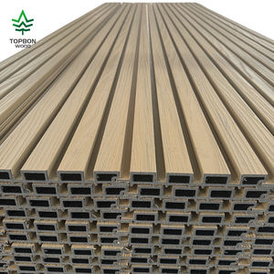 Paneles de Pared Exteriores Impermeables de Madera y Plástico Compuesto Modernos de Alta Calidad para Decoración de Jardines y Exteriores de Casas - Product Image 1