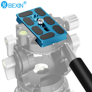 แผ่นปลดเร็วอะลูมิเนียมอัลลอยด์ BEXIN สำหรับขาตั้งกล้อง อุปกรณ์เสริมกล้อง - Product Image 1