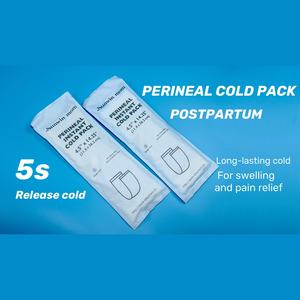 Coussinets absorbants 2 en 1 Compresse froide instantanée périnéale à usage unique pour post-partum après l'accouchement - Product Image 2