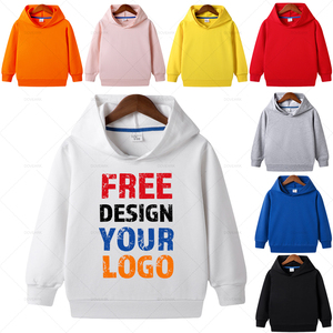 Sudaderas con Logo personalizado para niños y niñas, chándales, chaqueta, ropa con forro polar, 2023 - Product Image 2