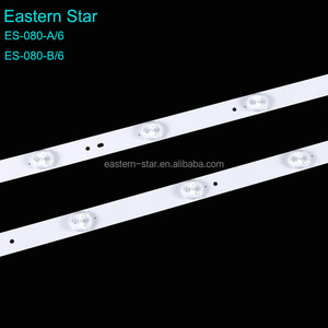 Bande lumineuse LED ES-080 LB49002 V1/V0 49D1000/C1000 LB-C490F13-E2 pour rétroéclairage <span class=keywords><strong>TV</strong></span> SNOWA LED49C1000N, lot de 10 pièces - Product Image 4