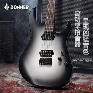 Kit de Guitarra Eléctrica Donner, Grado Profesional, Serie <span class=keywords><strong>ST</strong></span>, Rock, para Principiantes, Cuerpo de Olmo, Diapasón de Palisandro, Música - Product Image 2