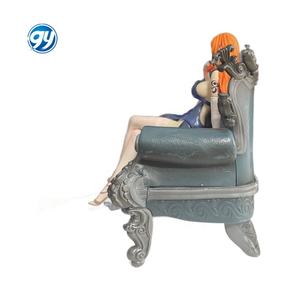 One Pieced GK Suit <span class=keywords><strong>Gang</strong></span> Series Vol4 sofá Nami Boa Hancock Modelo figura Anime coleccionable estatua exhibición ornamento en caja - Product Image 4