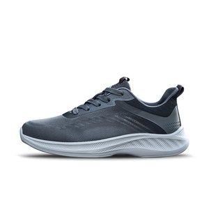 Sneakers Traspiranti di Alta Qualità con Lacci, Comode <span class=keywords><strong>Scarpe</strong></span> Basse da Passeggio e Corsa con Caratteristica Antiscivolo per la Stagione Autunnale - Product Image 1
