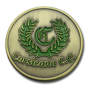 Monedas de Reto de Metal 3D con Impresión Láser y Relieve - Product Image 1