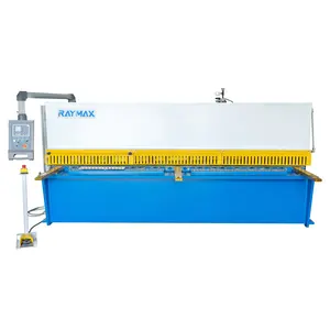 QC12Y-4X3200 RAYMAX swing beam hydraulic shearing machine/sheet metal guillotine cutting