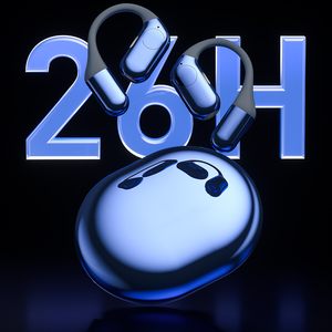 Auriculares inalámbricos abiertos X20, bucles para las orejas amigables con la piel para un uso cómodo, auriculares inalámbricos deportivos para escuchar libremente - Product Image 6