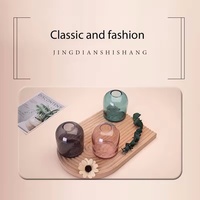 Bouteille de désodorisant réutilisable au design unique, personnalisée, avec bâton d'aromathérapie, bouteille en verre vide