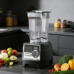 Licuadora RANBEM Eléctrica de Alta Resistencia, Comercial y Doméstica, 2200W, Velocidad Variable, 6 Motores de Cobre Puro, Plástico, Trituradora de Hielo, Bajo Ruido, para Smoothies - Product Image 3