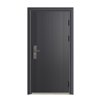 Portes de sécurité pour entrée de maison, porte extérieure pivotante, serrure intelligente numérique, porte de sécurité en acier imperméable, portes extérieures doubles
