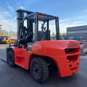 Runtx 7 tấn xe nâng cabin ngã ba định vị cpcd70 thủy lực xe nâng DIESEL xe nâng trái ngã ba nâng - Product Image 4
