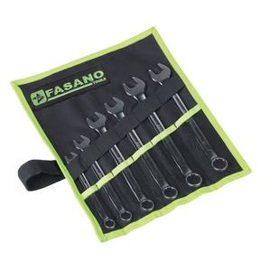 Juego de Llaves Combinadas Fasano Tools de 6 Piezas, Kit de Herramientas Métricas para Reparación Automotriz - Product Image 1