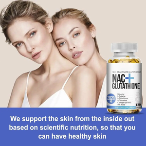 แคปซูลนิ่ม <span class=keywords><strong>NAC</strong></span> และกลูตาไธโอน แบรนด์ OEM สำหรับผลิตภัณฑ์ฉลากส่วนตัว |   สูตรสารต้านอนุมูลอิสระสองเท่าเพื่อเสริมภูมิคุ้มกันและดีท็อกซ์ - Product Image 4