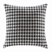 Coussin de luxe carré en tissu 70% polyester 30% coton, rembourrage en fibres de polyester, design jacquard, housses de coussin décoratives pour la maison, pour tous les âges