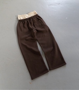 Pantalones de Dos Piezas Bordados con Cintura Doble Holgados <span class=keywords><strong>para</strong></span> <span class=keywords><strong>Hombre</strong></span>, Estilo <span class=keywords><strong>Ropa</strong></span> Urbana <span class=keywords><strong>Hip</strong></span> <span class=keywords><strong>Hop</strong></span> Personalizada, 100% Algodón, 350 Gsm - Product Image 4