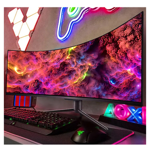 Tùy chỉnh đường cong màn hình 4K màn hình hiển thị PC máy tính 2K 144Hz 24 27 32 inch LCD 34 IPS 2560 UltraWide LCD màn hình - Product Image 1