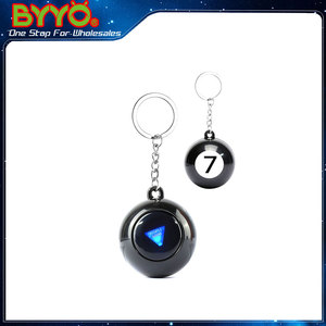 Portachiavi all'ingrosso con mini sfera magica mistica, portatile, piccola sfera della profezia, giocattolo, portachiavi per divinazione, regali - Product Image 1